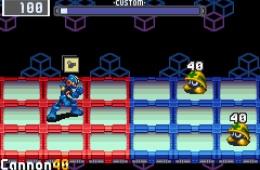 Скриншот из игры «Mega Man Battle Network 3 Blue»