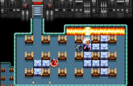 Скриншот из игры «Super Bomberman 2»