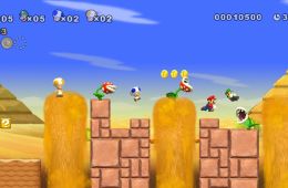 Скриншот из игры «New Super Mario Bros. Wii»