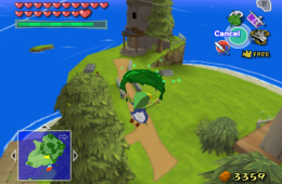 Скриншот из игры «The Legend of Zelda: The Wind Waker»