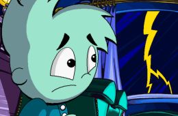 Скриншот из игры «Pajama Sam 2: Thunder and Lightning Aren't so Frightening»