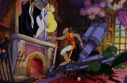 Скриншот из игры «Dragon's Lair II: Time Warp»