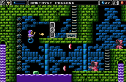 Скриншот из игры «Alwa's Awakening»