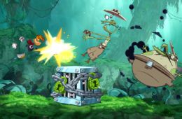 Скриншот из игры «Rayman Origins»