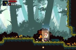 Скриншот из игры «Momodora: Reverie Under the Moonlight»