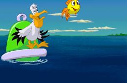 Скриншот из игры «Freddi Fish and The Case of the Missing Kelp Seeds»