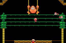 Скриншот из игры «Donkey Kong 3»