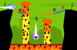 Скриншот из игры «Runbow»