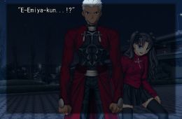 Скриншот из игры «Fate/Stay Night»