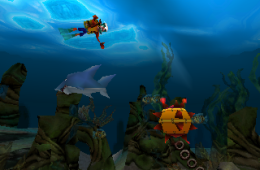 Скриншот из игры «Crash Bandicoot: Warped»