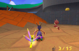 Скриншот из игры «Spyro: Year of the Dragon»