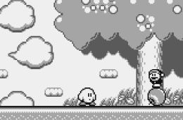 Скриншот из игры «Kirby's Dream Land»