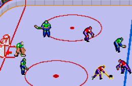 Скриншот из игры «Blades of Steel»