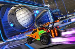 Скриншот из игры «Rocket League»