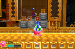 Скриншот из игры «Kirby Triple Deluxe»