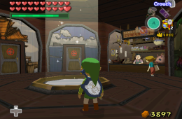 Скриншот из игры «The Legend of Zelda: The Wind Waker»