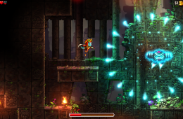 Скриншот из игры «SteamWorld Dig 2»