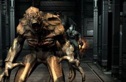 Скриншот из игры «Doom 3»