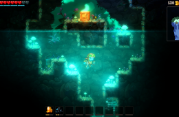 Скриншот из игры «SteamWorld Dig 2»