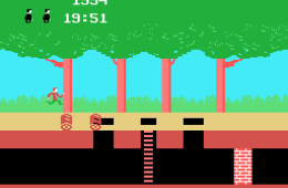 Скриншот из игры «Pitfall!»