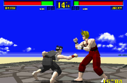 Скриншот из игры «Virtua Fighter»