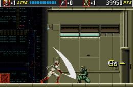 Скриншот из игры «Shinobi III: Return of the Ninja Master»